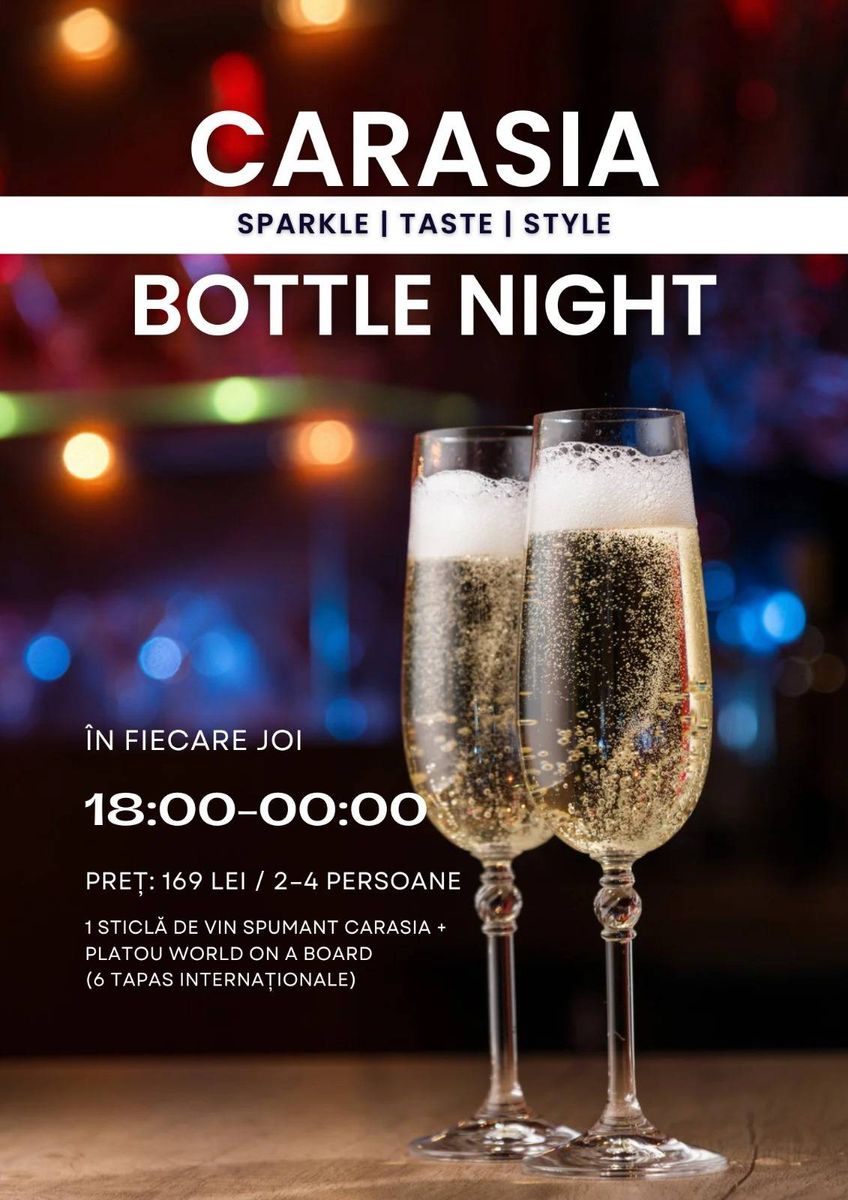 Carasia Bottle Night + Tapas Mix